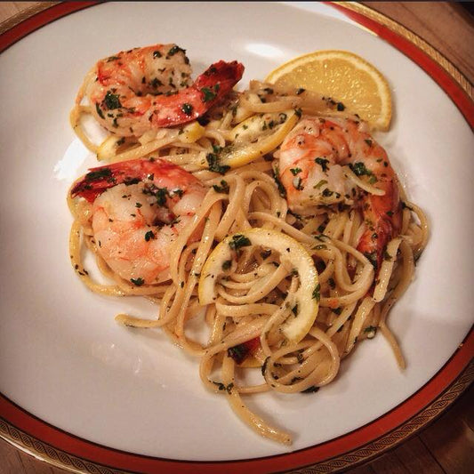 Borsari Scampi with Linguine