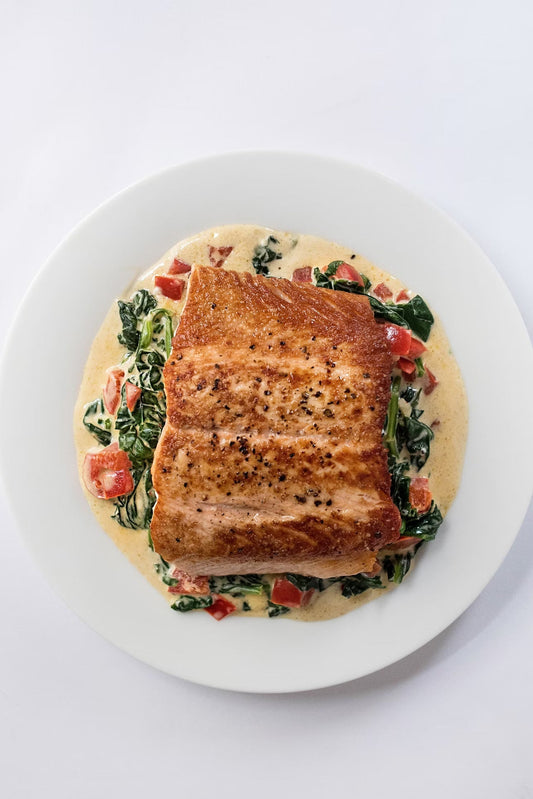 Pan-Seared Fish with Citrus Cream Sauce