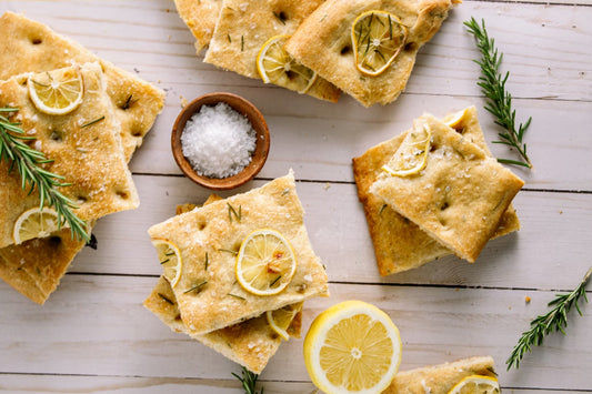 Tuscan Lemon Herb Focaccia