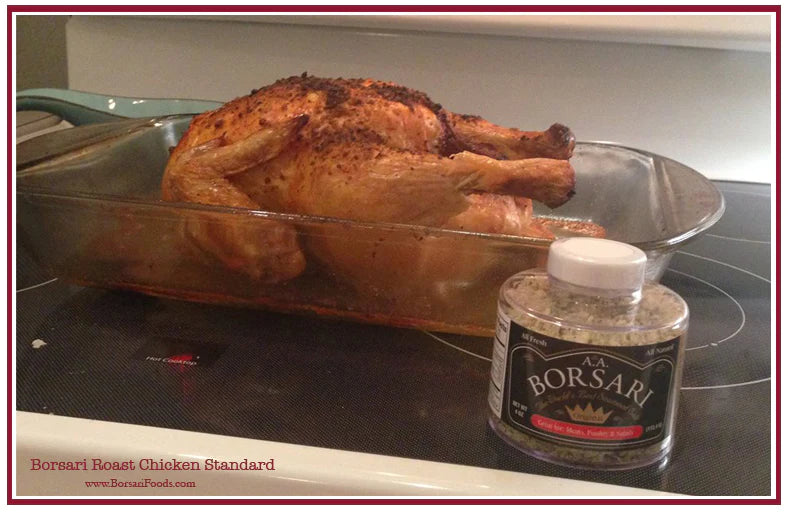 Borsari Roast Chicken Standard Recipe Borsari Food Company