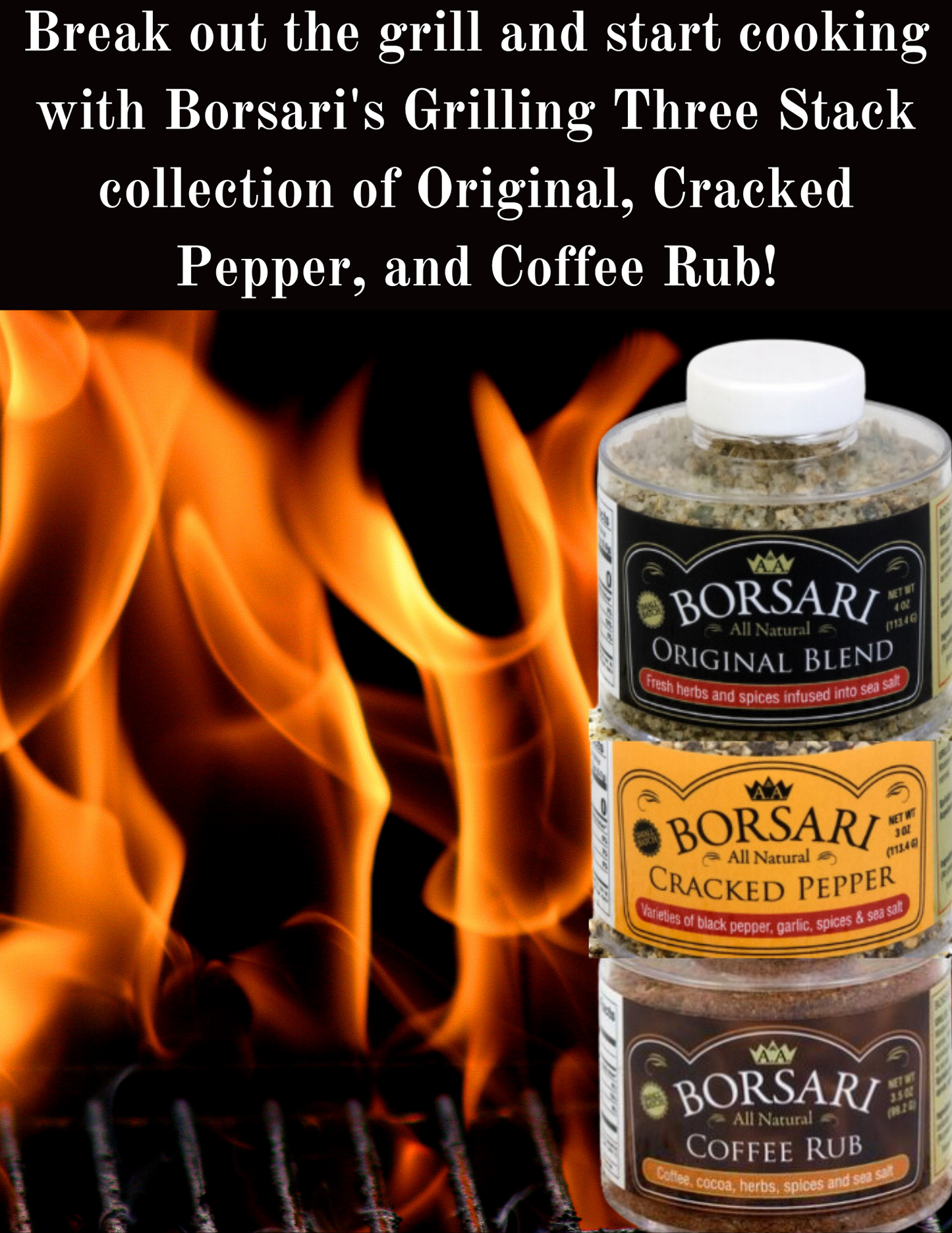 Grilling 3 Stack (wholesale)