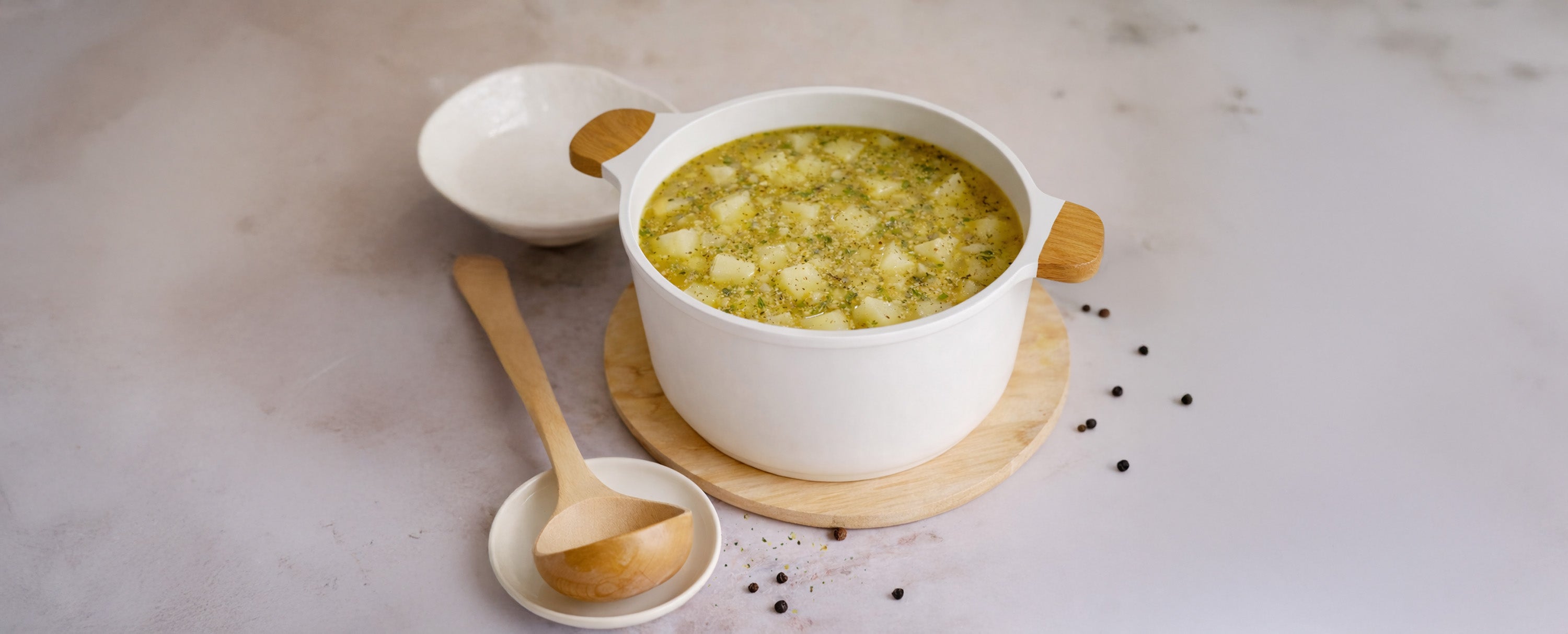 Soothing Garlic Potato Soup