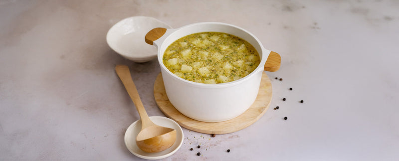 Soothing Garlic Potato Soup