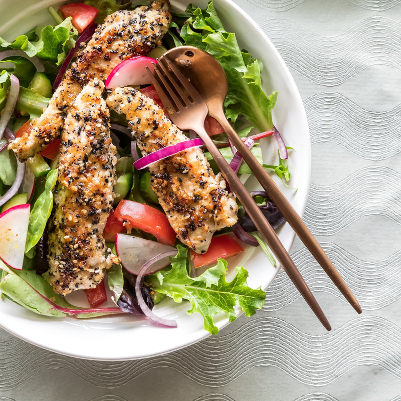 Air Fryer Everything Bagel Chicken Tenders