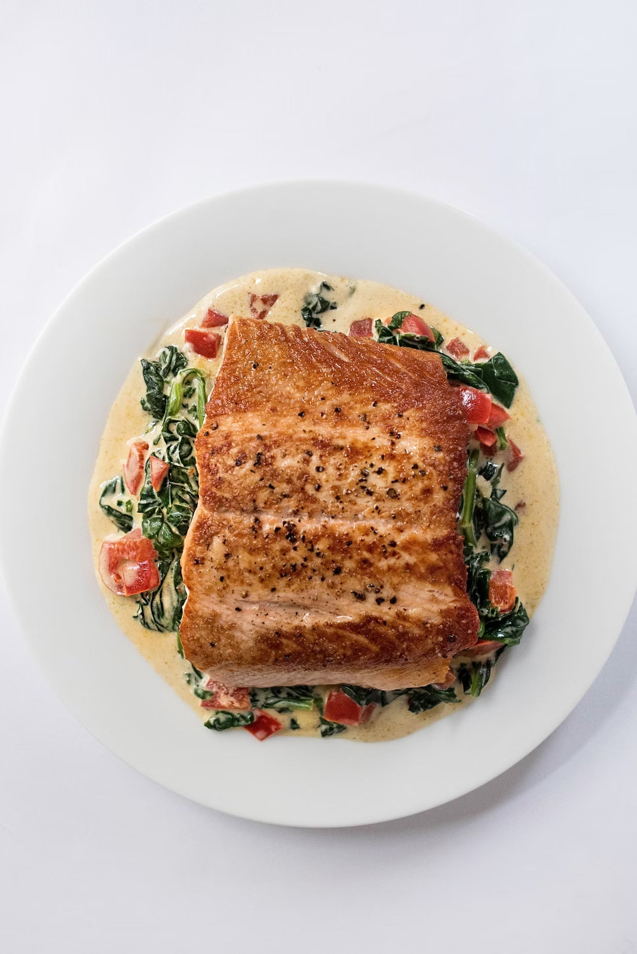 Pan-Seared Fish with Citrus Cream Sauce