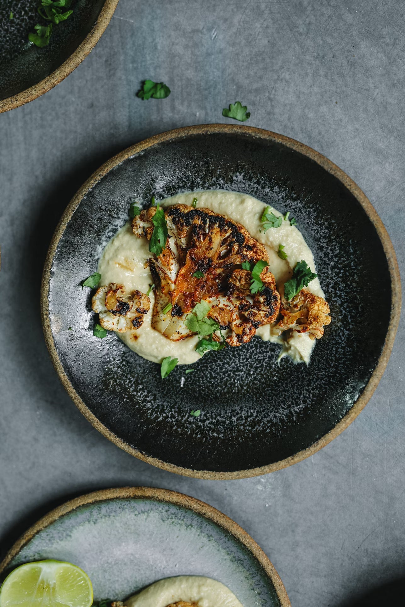 Mashed Cauliflower with Cracked Pepper