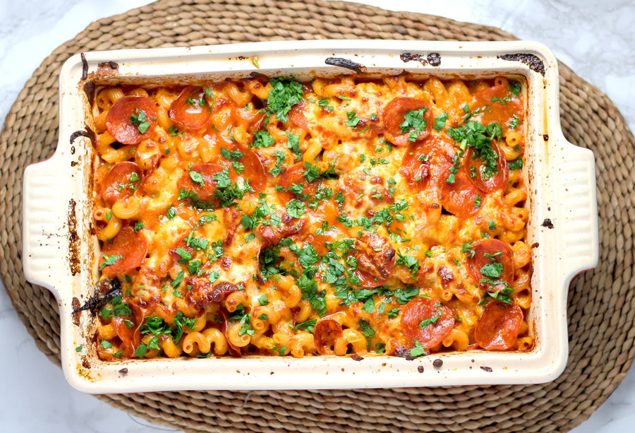 Pepperoni Pizza Casserole