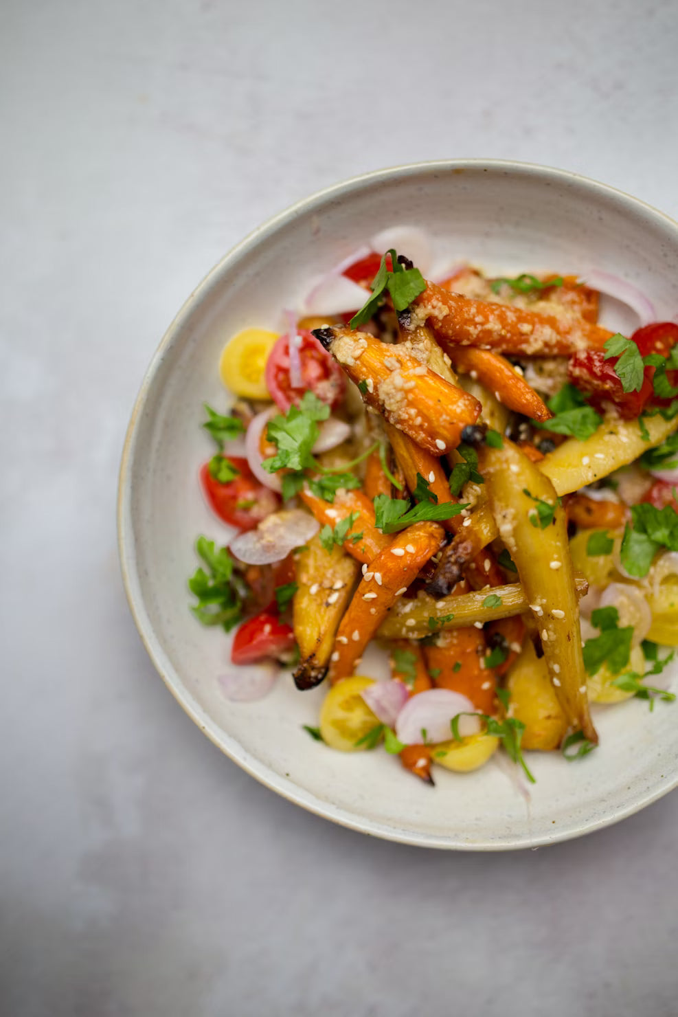 Roasted Carrot Salad