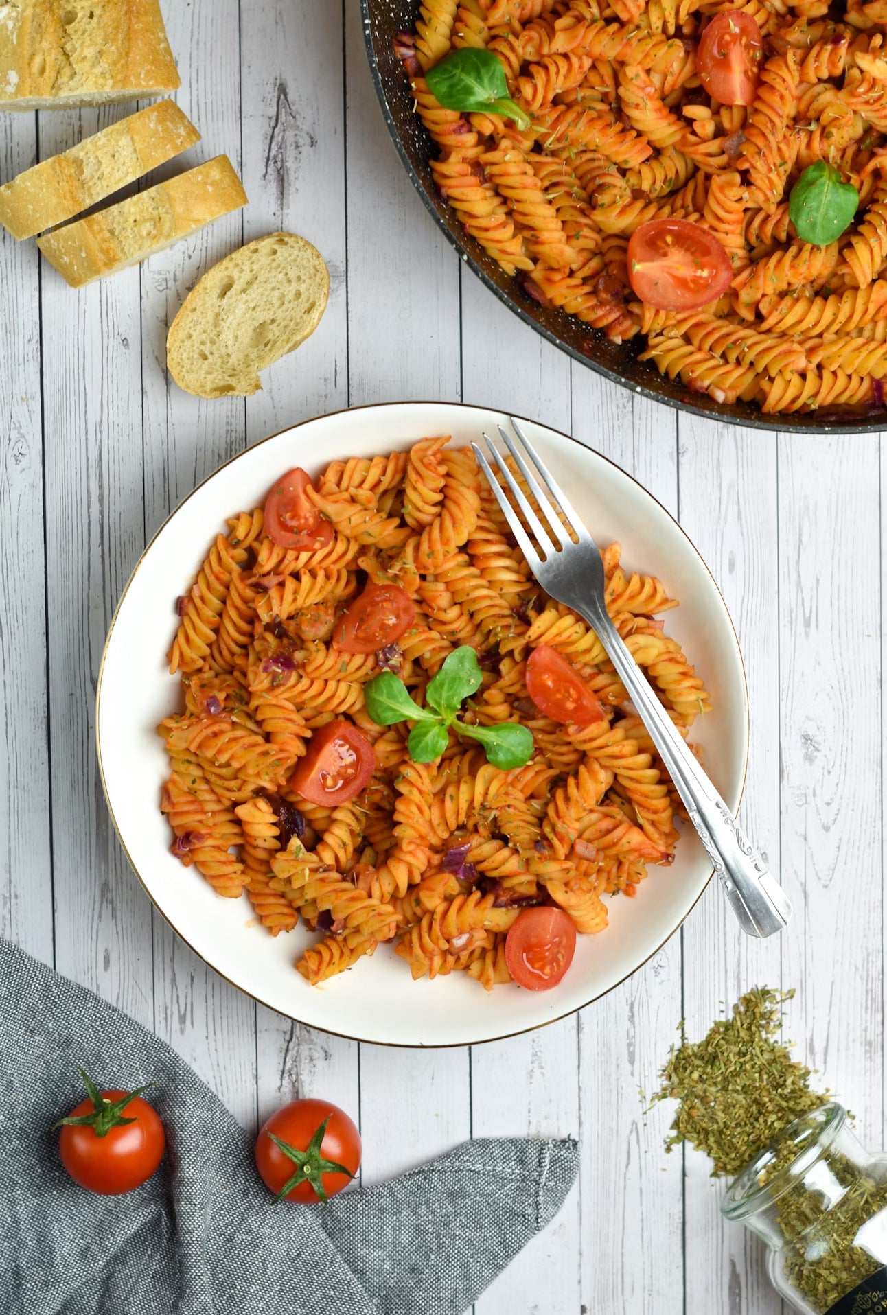 Tuscan Rotini Pasta