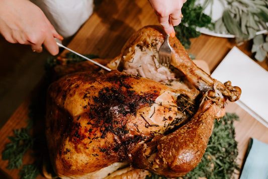 Roasted Turkey with Sausage Stuffing