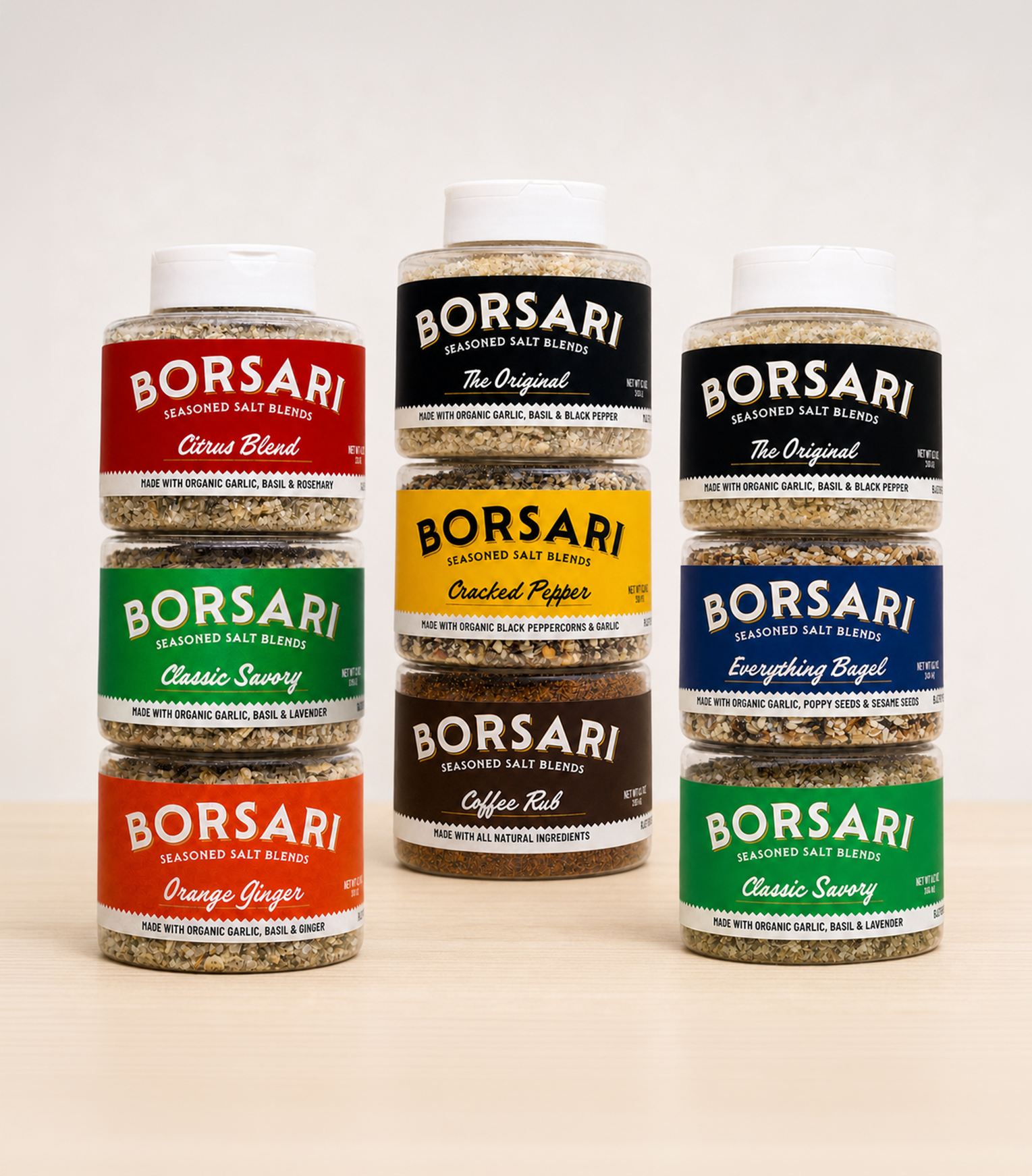 Organic Seasoning Stacks