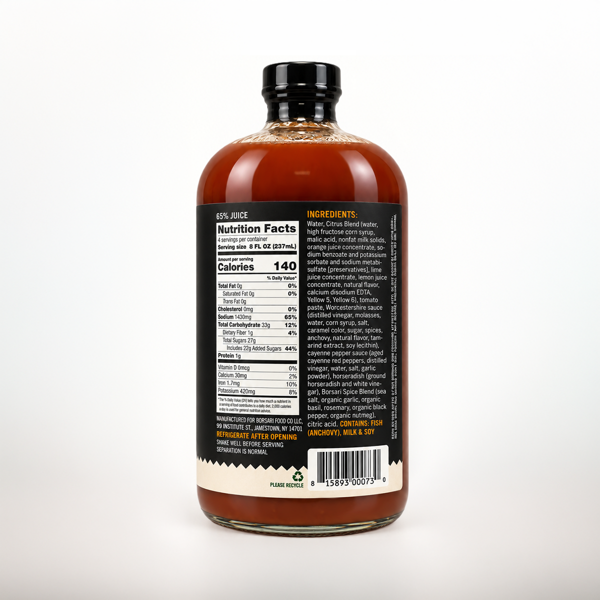 Borsari Bloody Mary Mix 2-pack