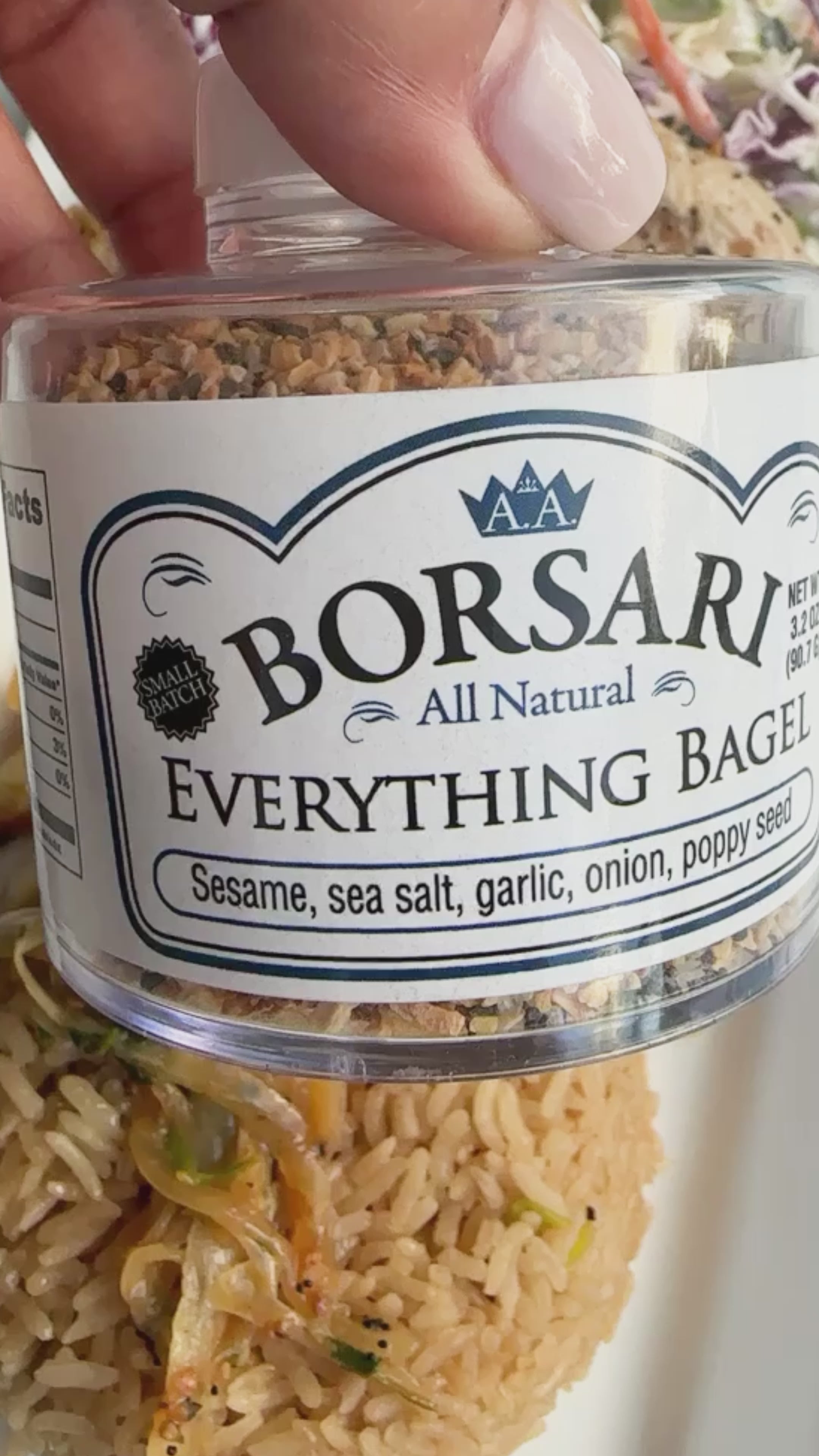 Olive Oil Everything Bagel Pack Borsari Food Company